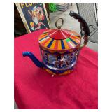 Steam Driven Carousel Tea Pot