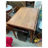 Antique Oak Dropside Table