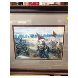 Civil War Battle Scene Wall Art