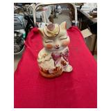 Vintage Cat Cookie Jar
