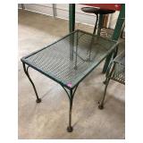 2 Wrought Iron End Tables
