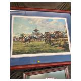 Virginia Gold Cup Signed Horse Racing Print