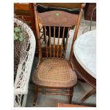Antique Oak Rocking Chair