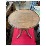 Round Clawfoot Table