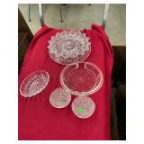 Antiuqe Glassware Lot