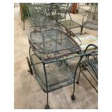 Wrought Iron Tea Cart