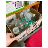 Canning Jars Box Lot