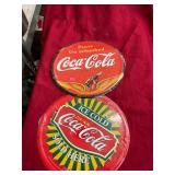 2 Coca-Cola Advertising Sign