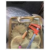 Saw Blades & Furniture Clamp