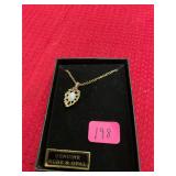 Genuine Ruby & Opal Necklace