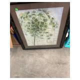 Flower Art in Frame