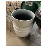Large Planting Pots Lot