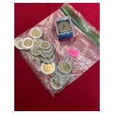 Mexico Coins and Transportation Token