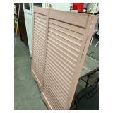 Vintage Pink Swinging Doors