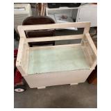 Wooden Bench with Storage