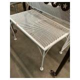 Wrought Iron End Table