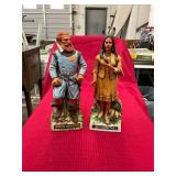 Vintage John Smith & Pocahontas Porcelain Decanter