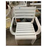 4 Outdoor Metal Chairs