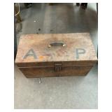 Vintage Wooden Toolbox