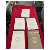 5 Civil War Virginia Collectible Books