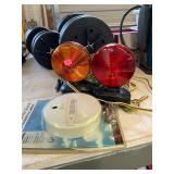 Trailer Lights and Carbon Monoxide Detector Lot