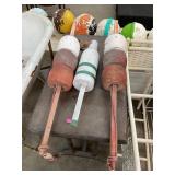 Vintage Nautical Buoys