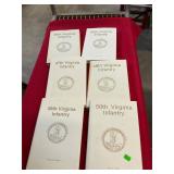 6 Civil War Virginia Collectible Books