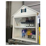Collectible Nautical Cabinet & Figurines