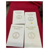 4 Civil War Virginia Collectible Books