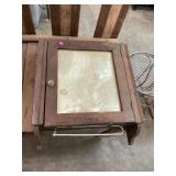 Antique Wooden Spice Cabinet