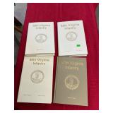 4 Civil War Virginia Collectible Books