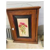 Painted Wooden Wall Cabinet