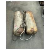 Pair of Vintage Boat Bumpers