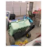 Pull Behind Lawn Cart