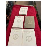 5 Civil War Virginia Collectible Books