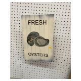 Fresh Oysters Wall Hanging
