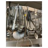 Large Stainless Utensil Lot