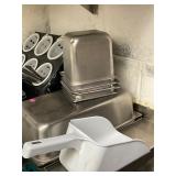 Silverware Holder, Trays, Prep Bins