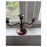 Weighted Sterling Candle Holder