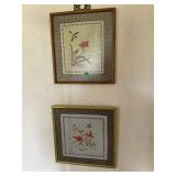 Two East Asian Sewn Badges