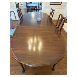 Dinning Room Table Davis Cabinet Company apprx 10'