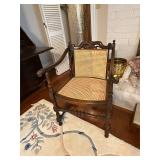 Antique Cane Armchair