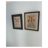 Pair Of Cross Stitches