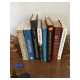 Book Lot and Globe Bookends