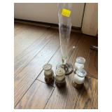 Weighted Sterling Vase And Salt and Pepper Shakers