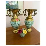 Pair Of Holland Vases