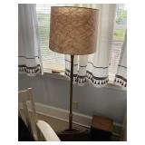 Floor Lamp and Briefcase