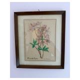 Two Piece Flower Art