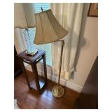 Floor Lamp and Two Hummel Wall Hangings