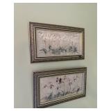 Three Flower Wall Hangings